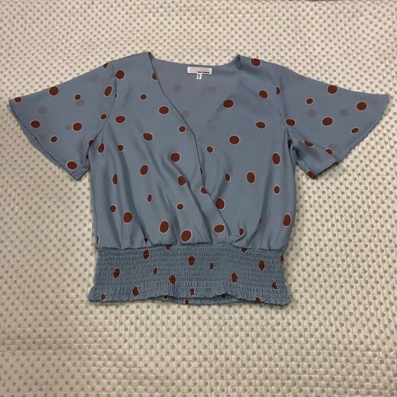 june & hudson Tops - JUNE & HUDSON WOMENS BLOUSE SIZE SMALL EUC